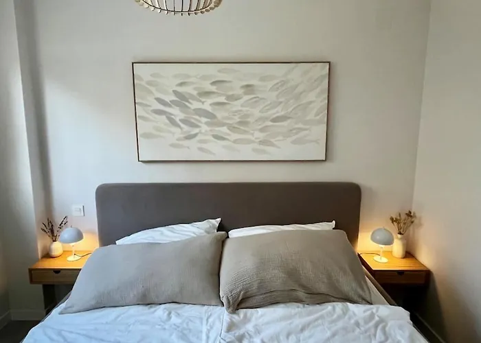 Port-avenue, Design-wohnung, Pool, Strandnah Apartament *