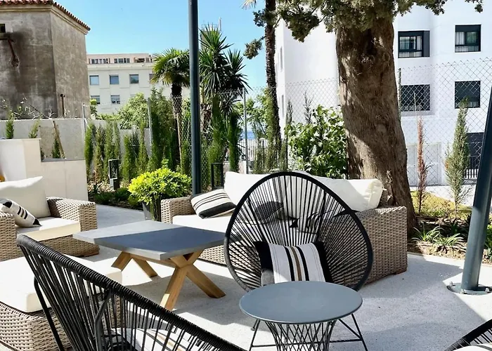 Port-avenue, Design-wohnung, Pool, Strandnah Apartamento *