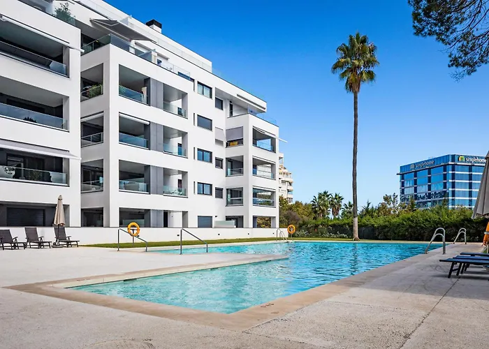 Port-avenue, Design-wohnung, Pool, Strandnah * Marbellac